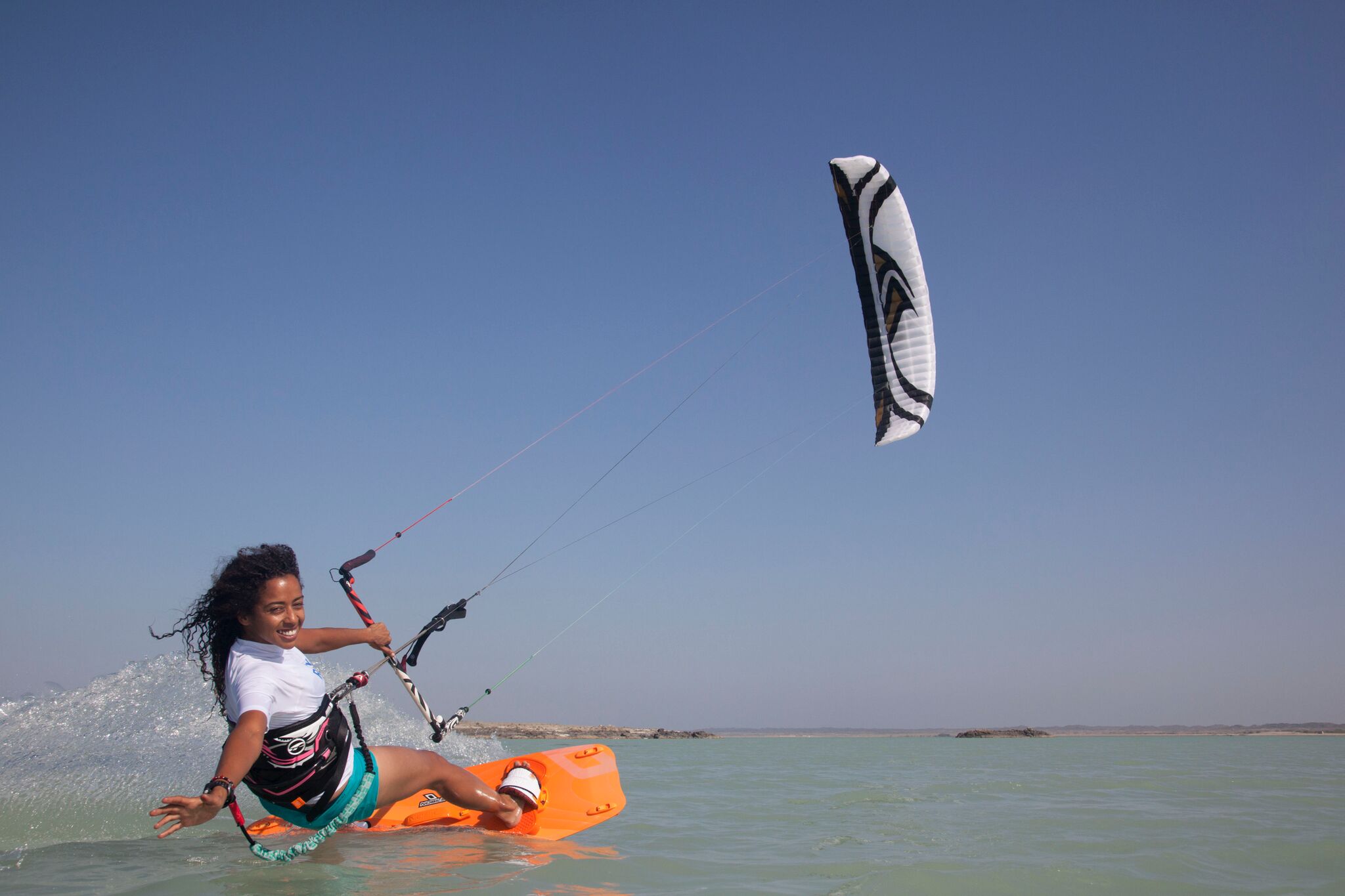 Kite Surfing in Masirah Island